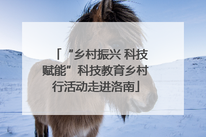 “乡村振兴 科技赋能”科技教育乡村行活动走进洛南