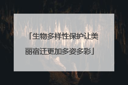 生物多样性保护让美丽宿迁更加多姿多彩