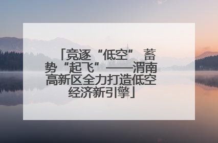 竞逐“低空” 蓄势“起飞”——渭南高新区全力打造低空经济新引擎
