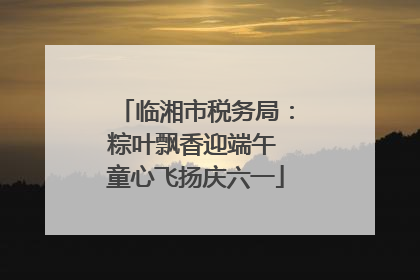 临湘市税务局：粽叶飘香迎端午 童心飞扬庆六一