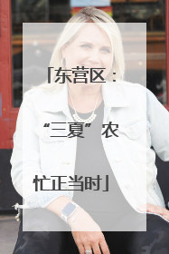 东营区：“三夏”农忙正当时
