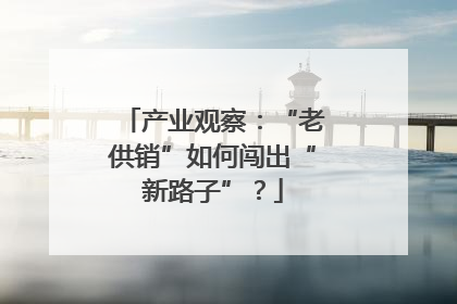 产业观察：“老供销”如何闯出“新路子”？