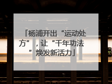 杨浦开出“运动处方”，让“千年功法”焕发新活力