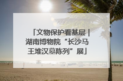 文物保护看基层｜湖南博物院“长沙马王堆汉墓陈列”展