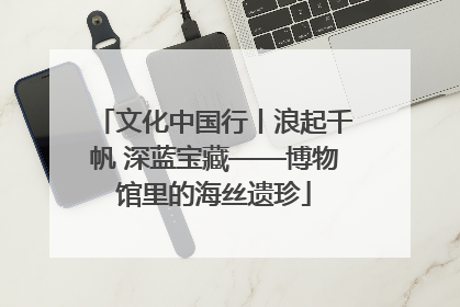 文化中国行丨浪起千帆 深蓝宝藏——博物馆里的海丝遗珍