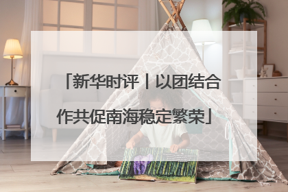 新华时评丨以团结合作共促南海稳定繁荣
