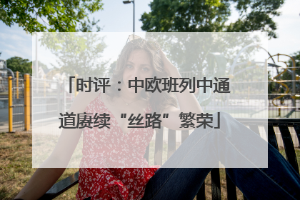 时评：中欧班列中通道赓续“丝路”繁荣