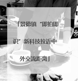 景德镇“即拍即识”新科技拉近中外交流距离