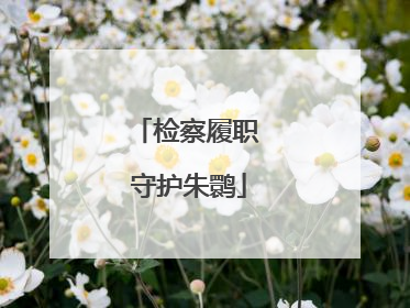 检察履职 守护朱鹮