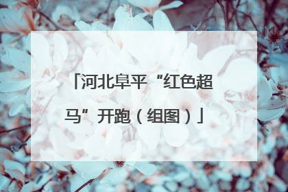 河北阜平“红色超马”开跑（组图）