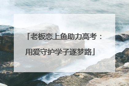 老板恋上鱼助力高考：用爱守护学子逐梦路