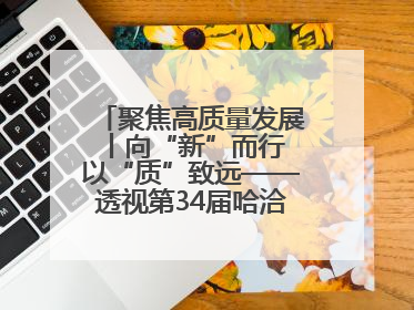 聚焦高质量发展丨向“新”而行 以“质”致远——透视第34届哈洽会上的创新动能