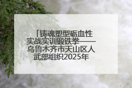 铸魂塑型砺血性 实战实训锻铁拳——乌鲁木齐市天山区人武部组织2025年度民兵集中轮训