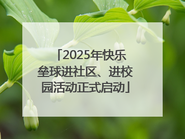 2025年快乐垒球进社区、进校园活动正式启动