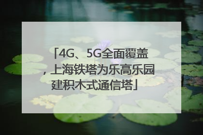 4G、5G全面覆盖，上海铁塔为乐高乐园建积木式通信塔