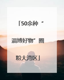 50余种“淄博好物”圈粉大湾区