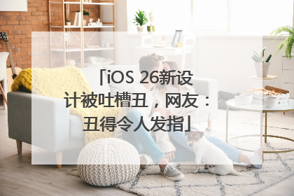 iOS 26新设计被吐槽丑，网友：丑得令人发指